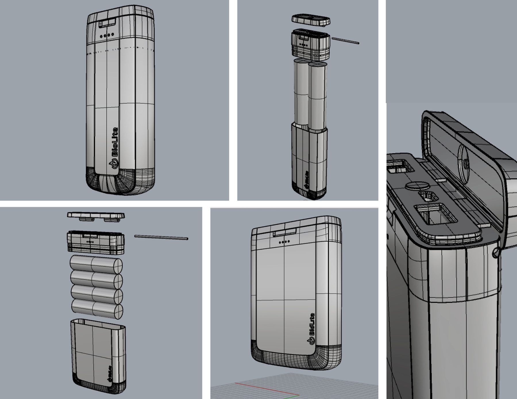BioLite Charge Series — CAD design and engineering
