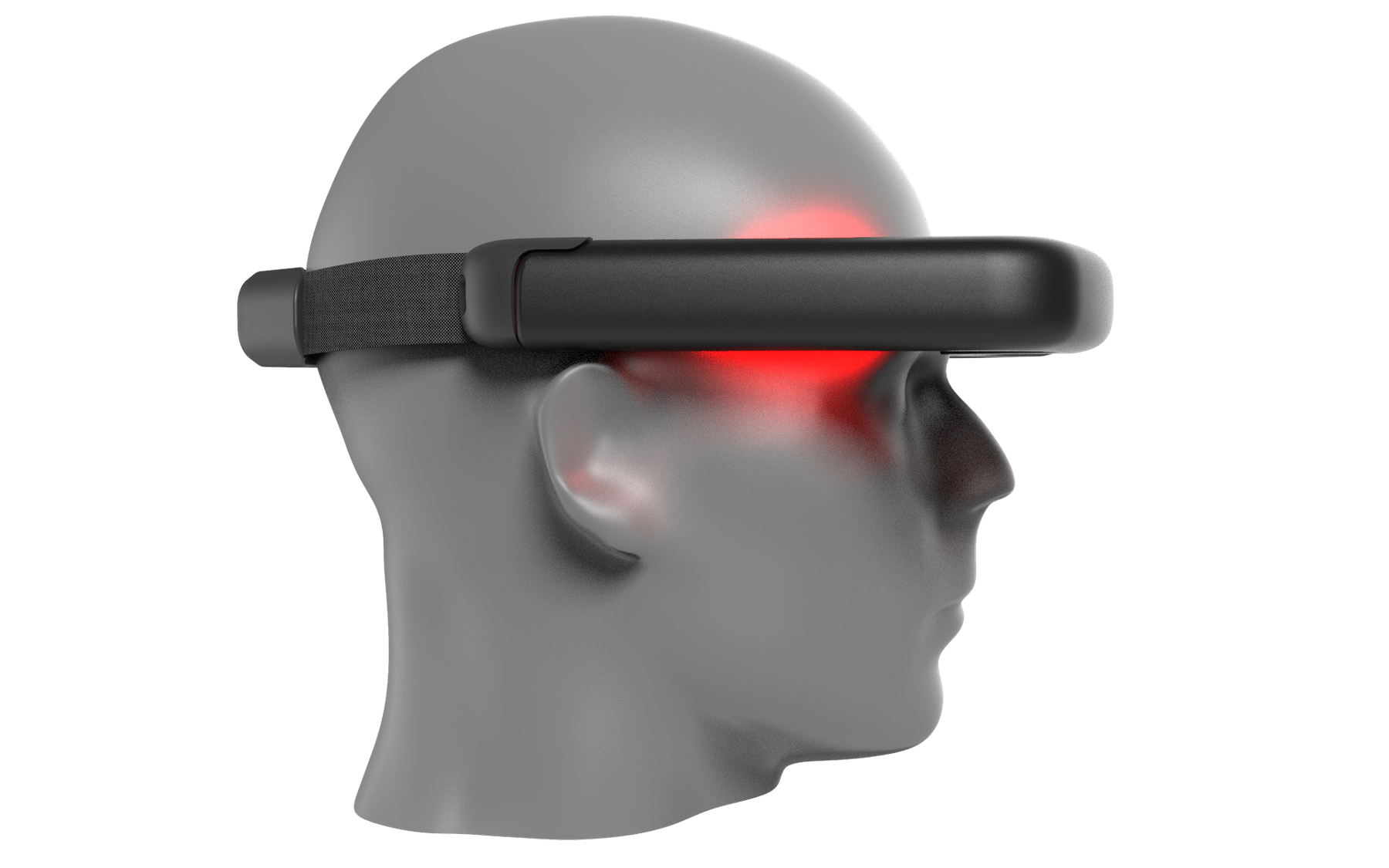 TREV neuro headset refined concept C3 — side profile